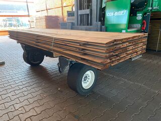 Ca. 105x Channelsidding zwart gecoat, 18x140mm, lengte 300cm